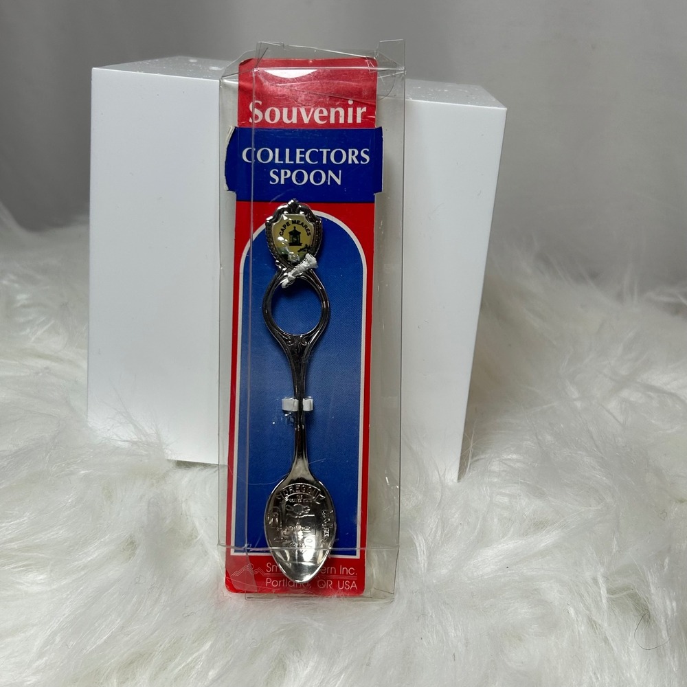 Cape Meares Oregon Souvenir Collectors Spoon Smith Western Portland‎